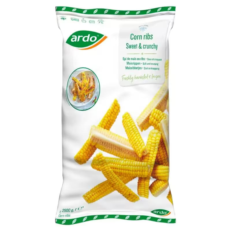 Mrazená Kukurica Ribs 2,5kg Ardo