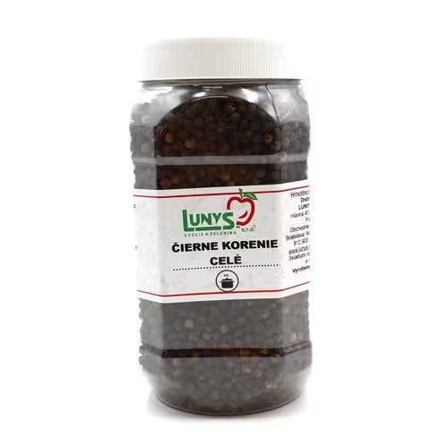 Korenie Čierne korenie celé 500g LUNYS