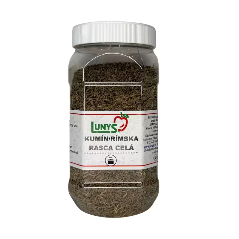 Korenie Kumín/Rasca rímska celá 400g Lunys dóza