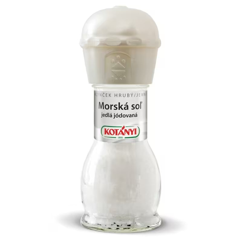 Soľ morská Mlynček 92g Kotányi
