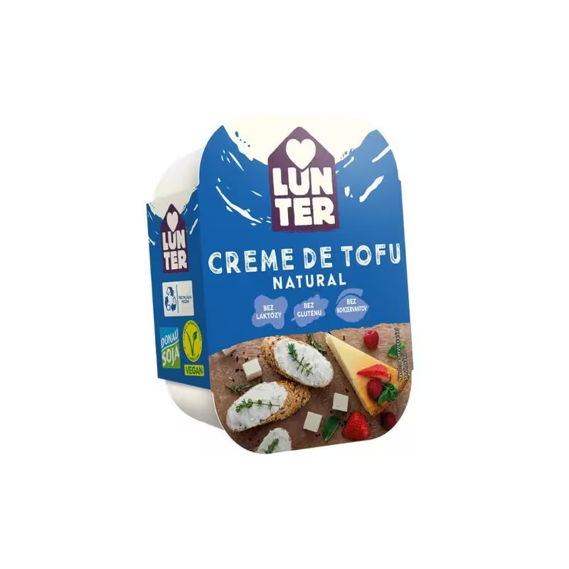 Nátierka rastlinná Creme de Tofu Premium 140g Lunter