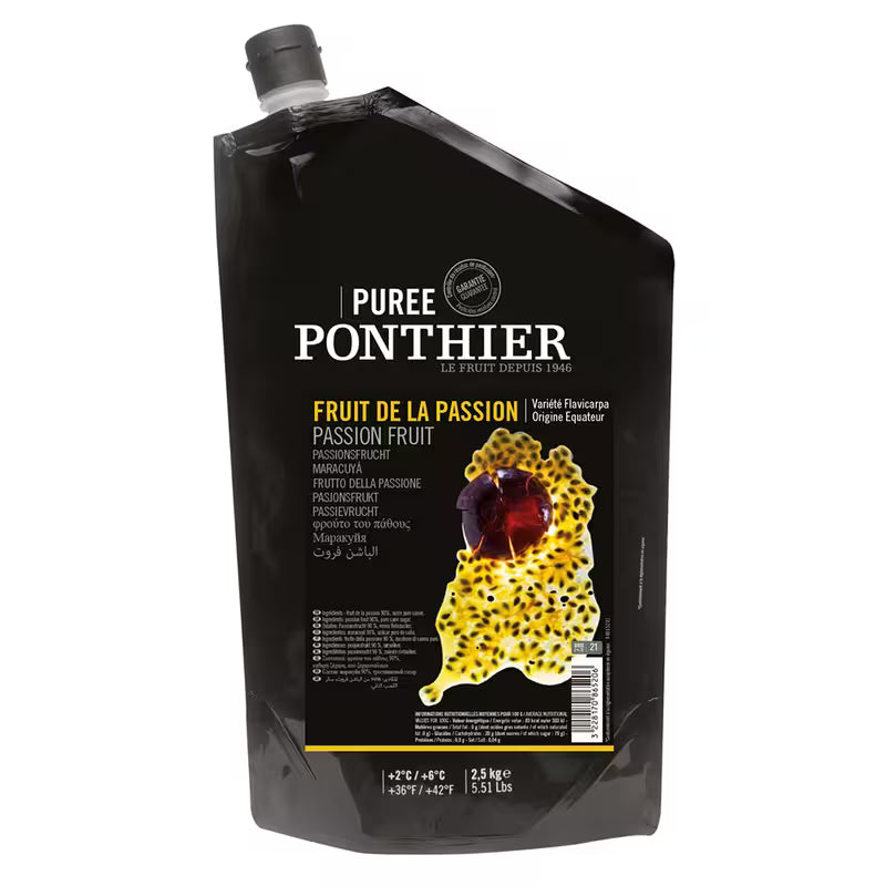 Pyré Passionfruit 2,5kg Ponthier