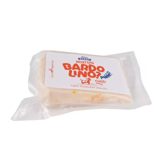 Syr kozí Bardolino chilli 150g Farma Bardy