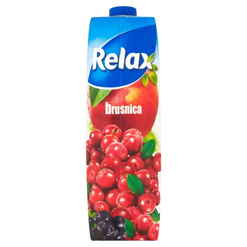 Relax Džús Brusnica 1 l