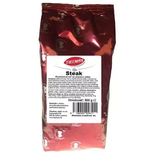Zmes korenia Steak 500g Thymos