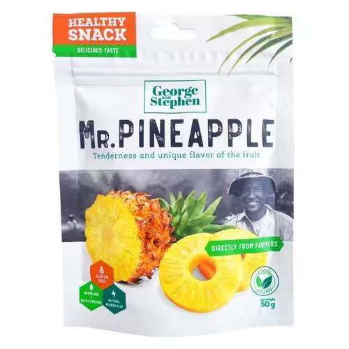 Ananas sušený 50g George Stephen