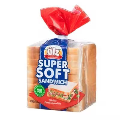 Chlieb toastový svetlý 375g Ölz