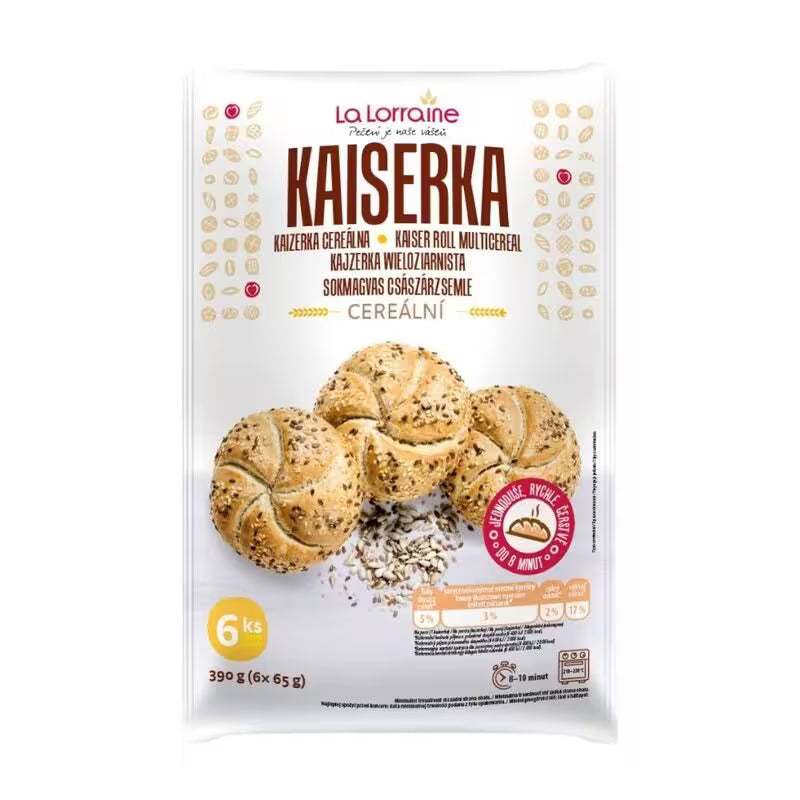 Mrazené Kaiserky cereálne 6x63g La Lorraine