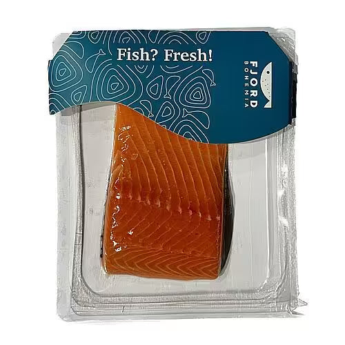Losos atlan.porcie s kožou cca 300g Fjord VÝPREDAJ