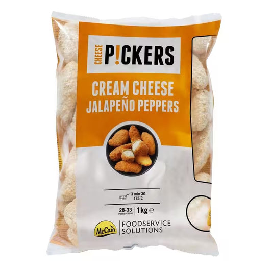 Mrazené Jalapenos papričky Cream Cheese 1kg McCain