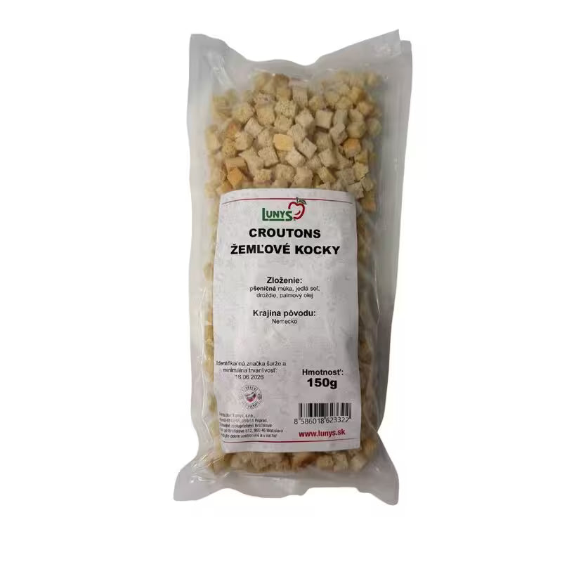 Žemľové kocky 150g Lunys