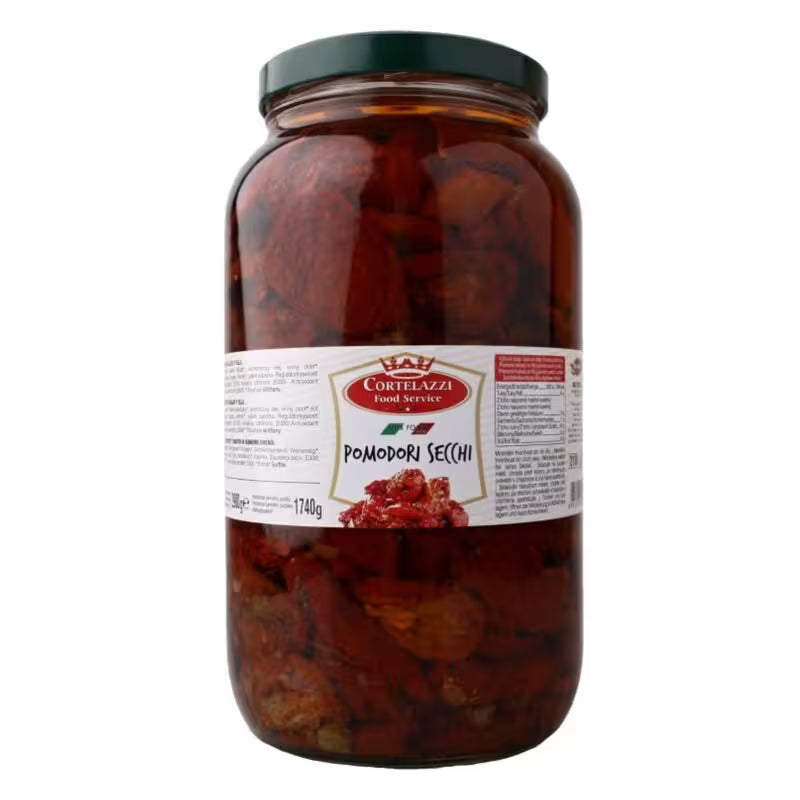 Paradajky sušené v oleji 2900g (3100ml) Cortelazzi