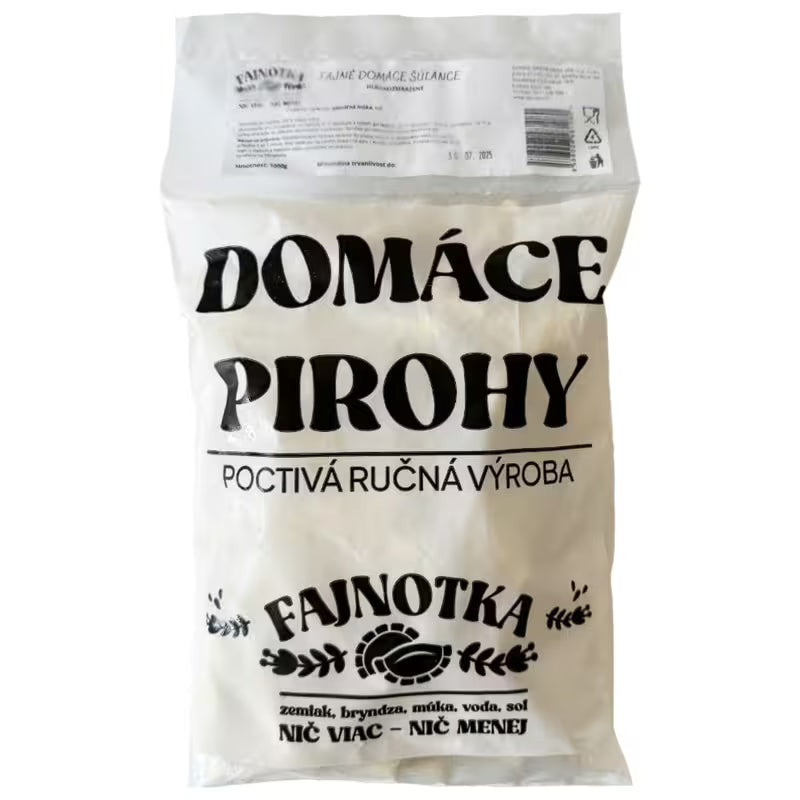 Mrazené šúlance domáce FAJNOTKA 1kg
