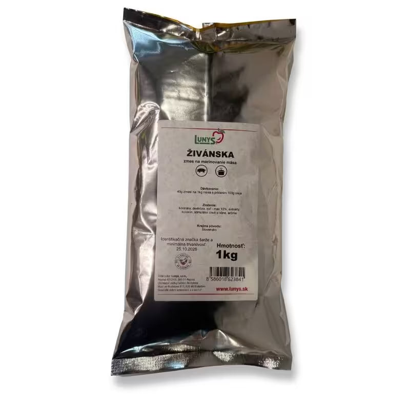 Zmes korenia Živánska 1kg Lunys