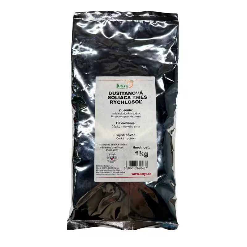 Zmes soliaca dusitanová Rýchlosoľ 1kg Lunys
