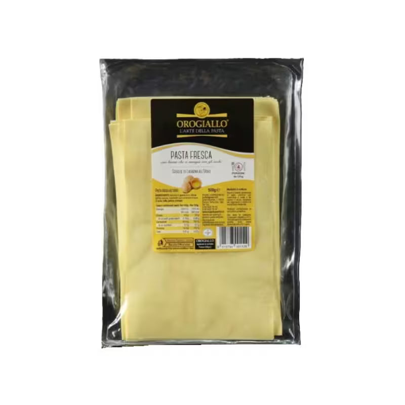 Cestoviny Lasagne čerstvé OA 500g Orogiallo