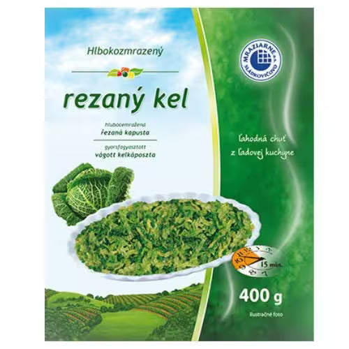 Mrazený Kel rezaný 400g Sládkovičovo